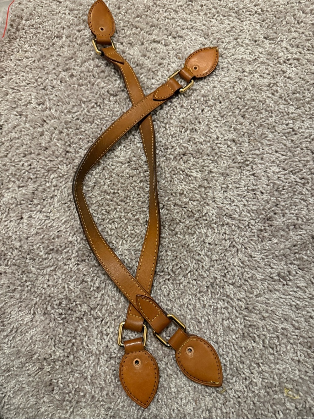 Louis Vuitton Palermo Bag Straps - A42